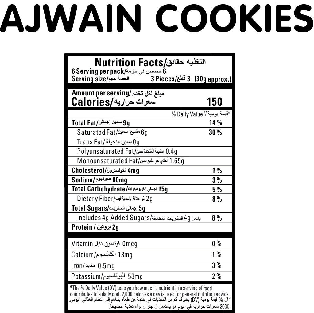 Ajwain Cookies