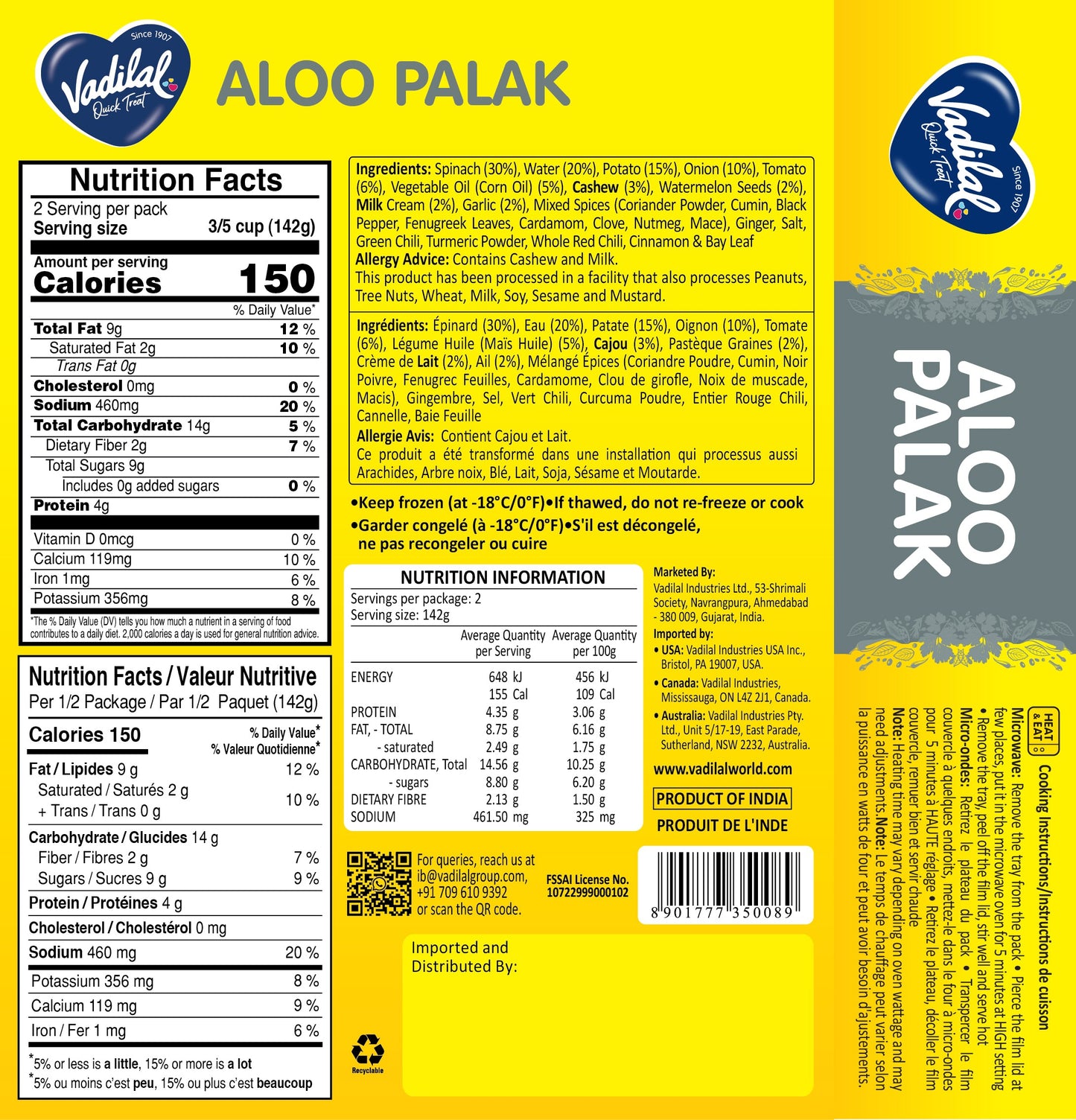 Aloo Palak