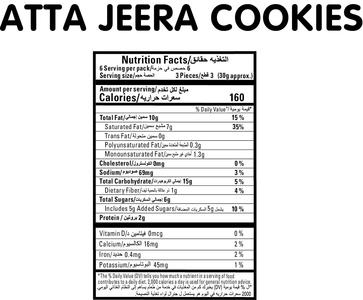 Atta Jeera Cookies