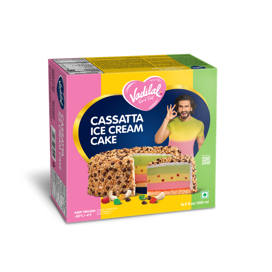 Cassatta Ice Cream Cake