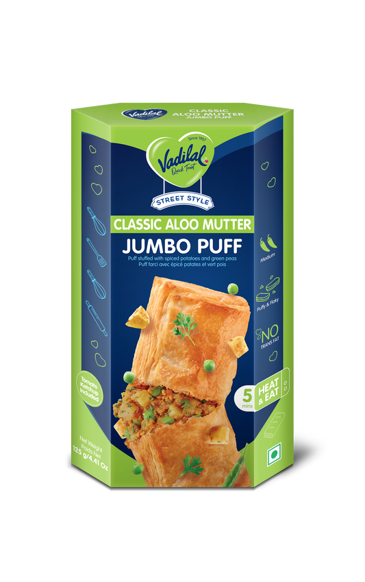 Classic Aloo Mutter Jumbo Puff