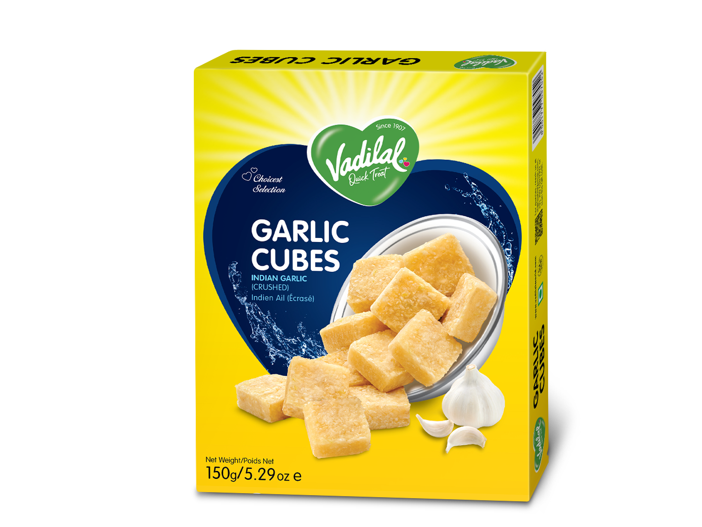 Garlic Cubes – Vadilal Quick Treat Australia