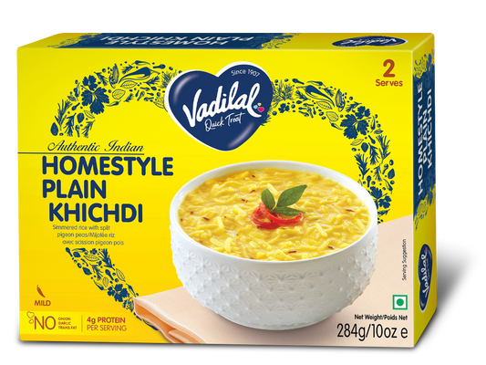 Homestyle Plain Khichdi