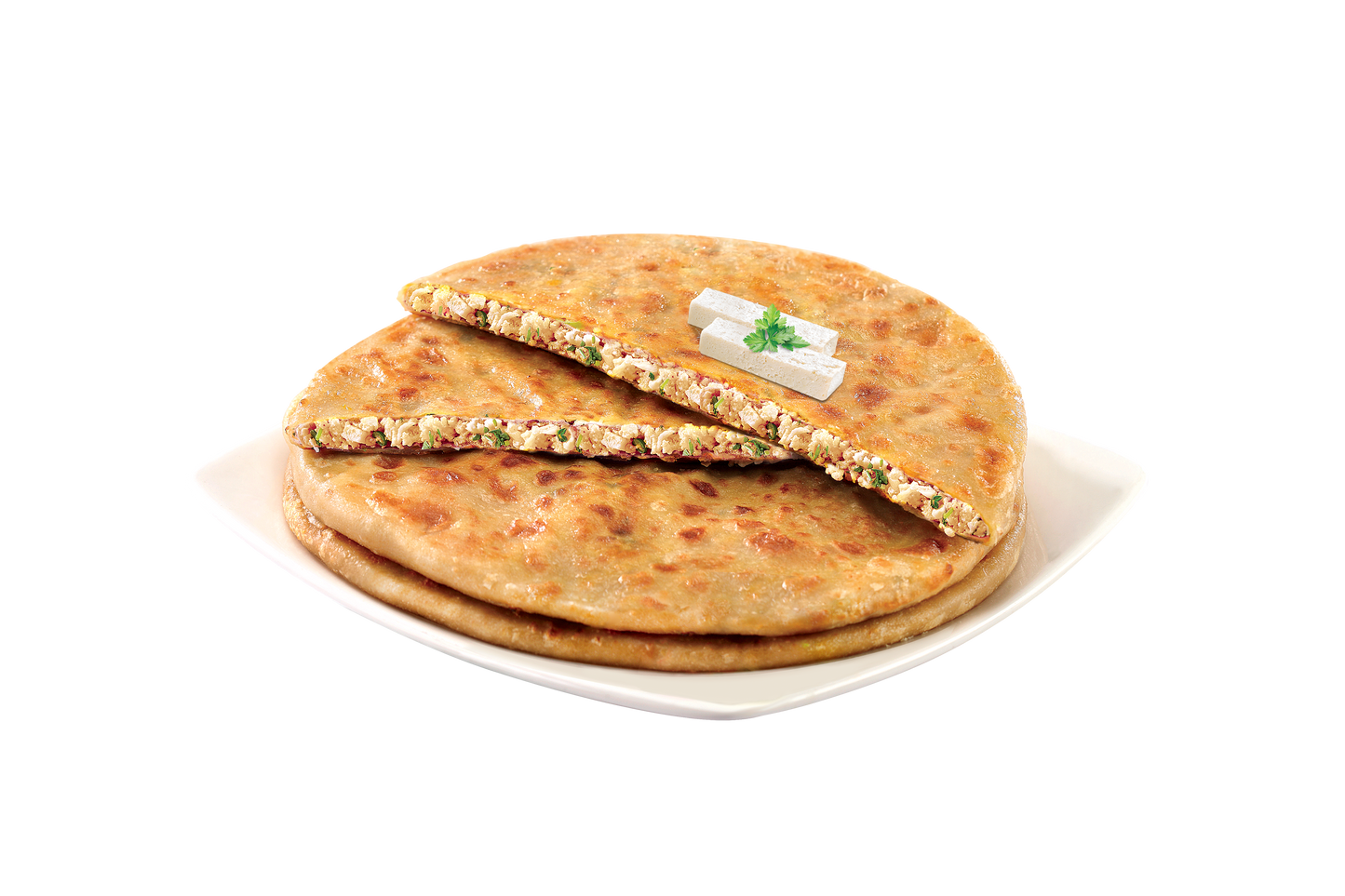 Malai Paneer Paratha