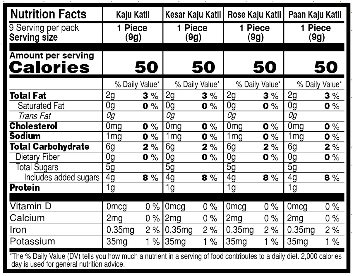 Kaju Katli Mix