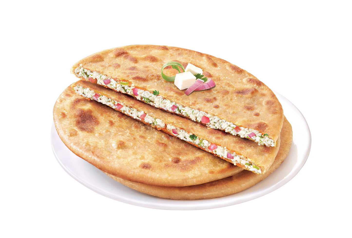 Paneer Onion Paratha