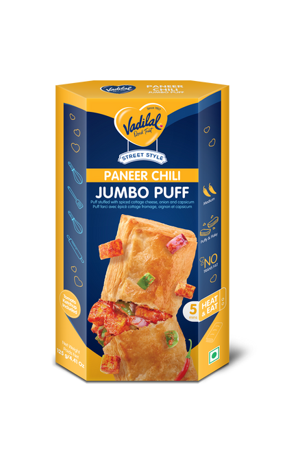 Paneer Chilli Jumbo Puff