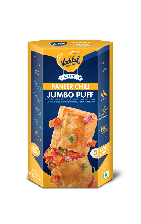 Paneer Chilli Jumbo Puff