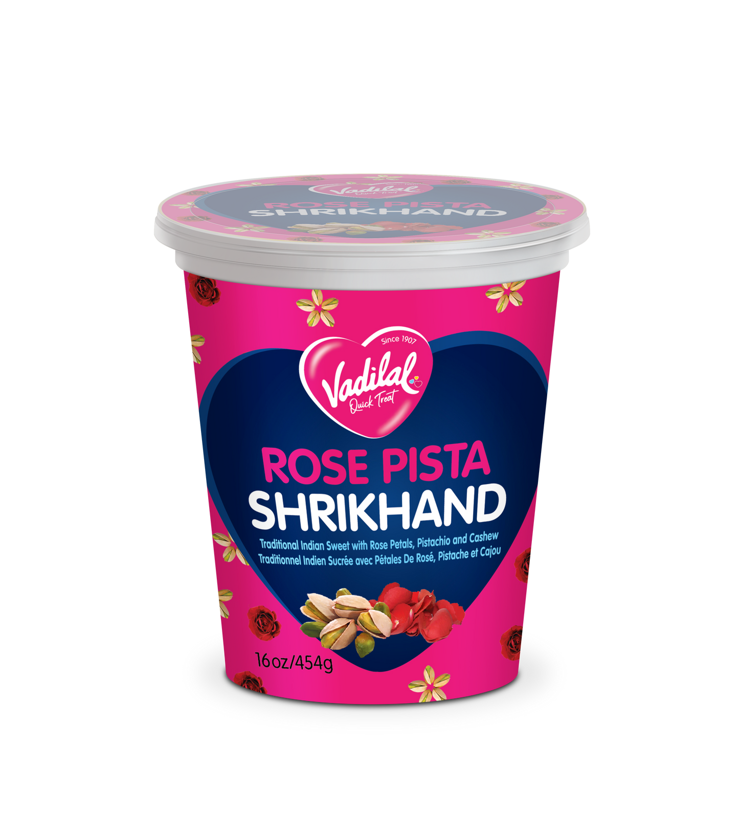 Rose Pista Shrikhand