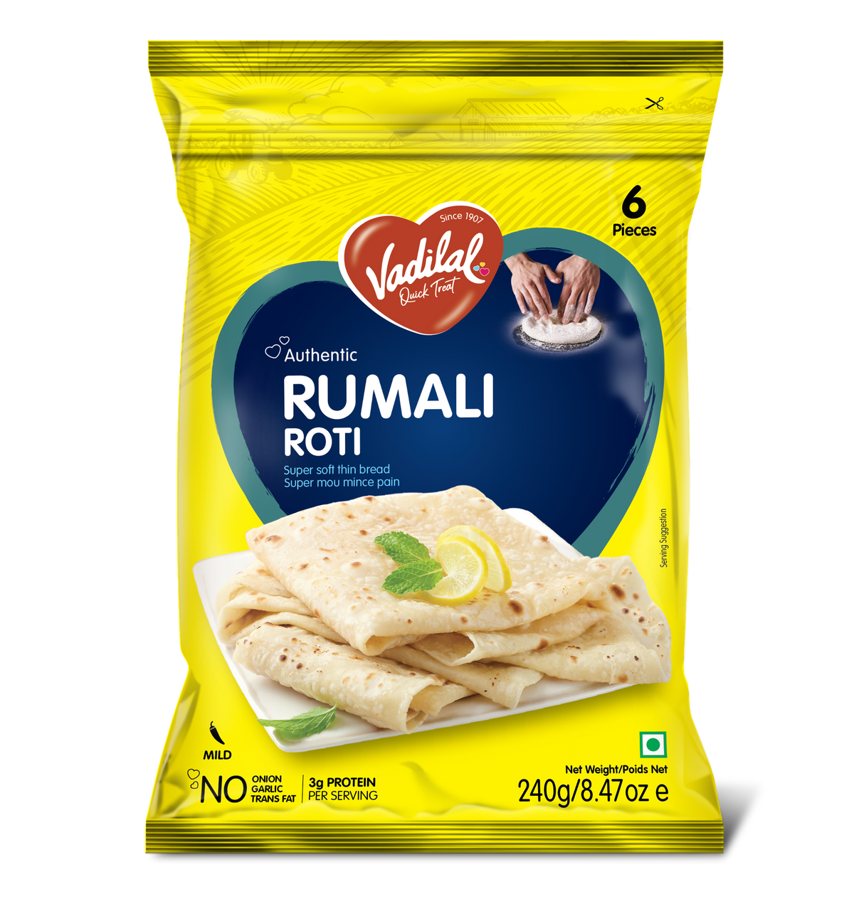 Romali Roti Roll Rumali Roti – Vadilal Quick Treat Australia