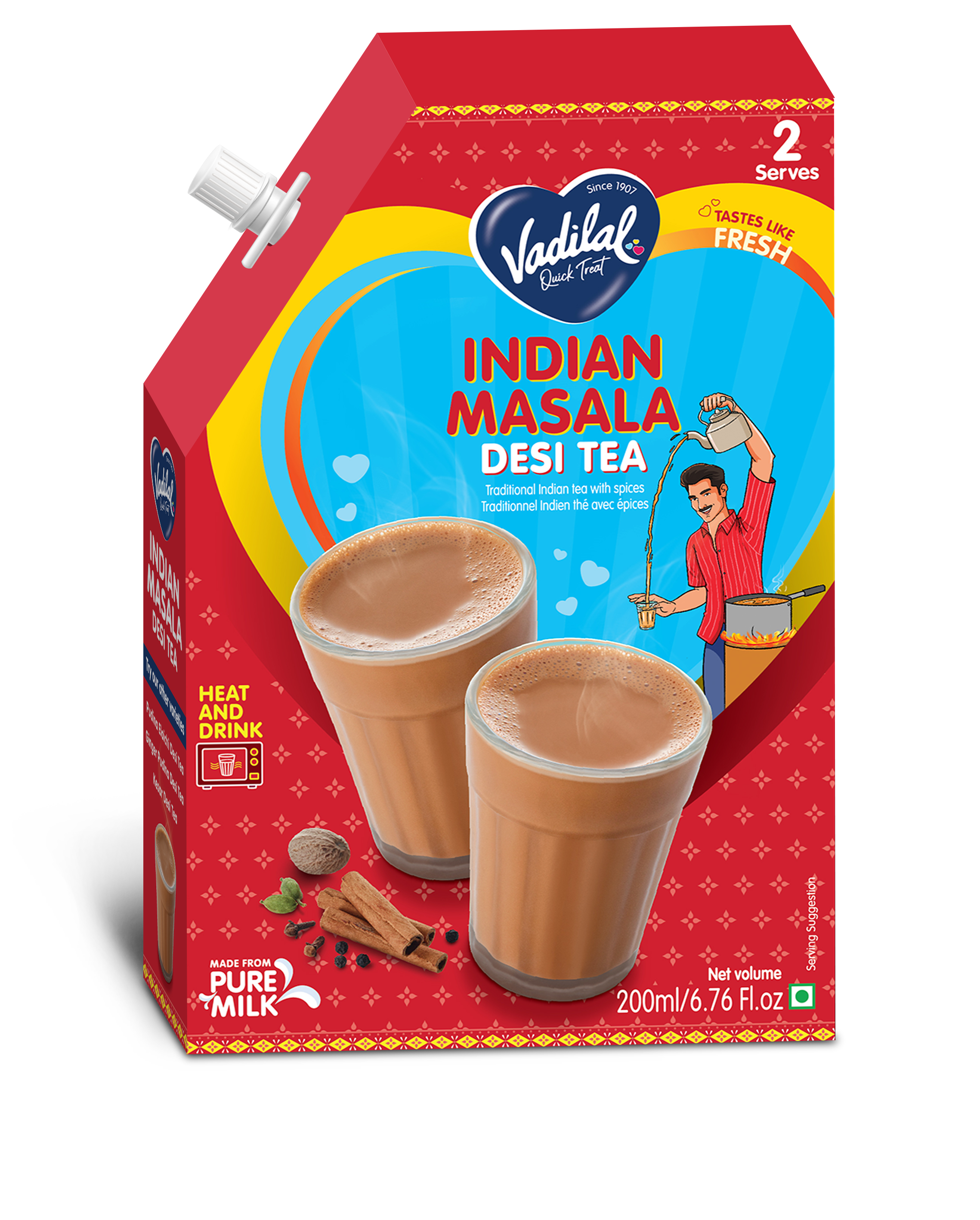 Indian Masala Tea – Vadilal Quick Treat Australia