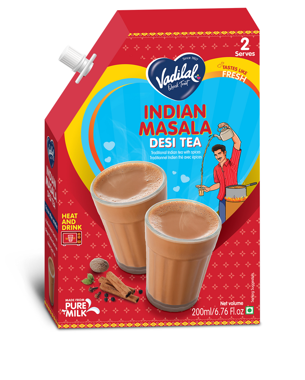 Indian Masala Tea – Vadilal Quick Treat Australia