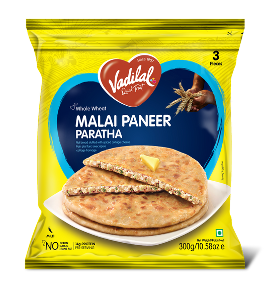 Malai Paneer Paratha