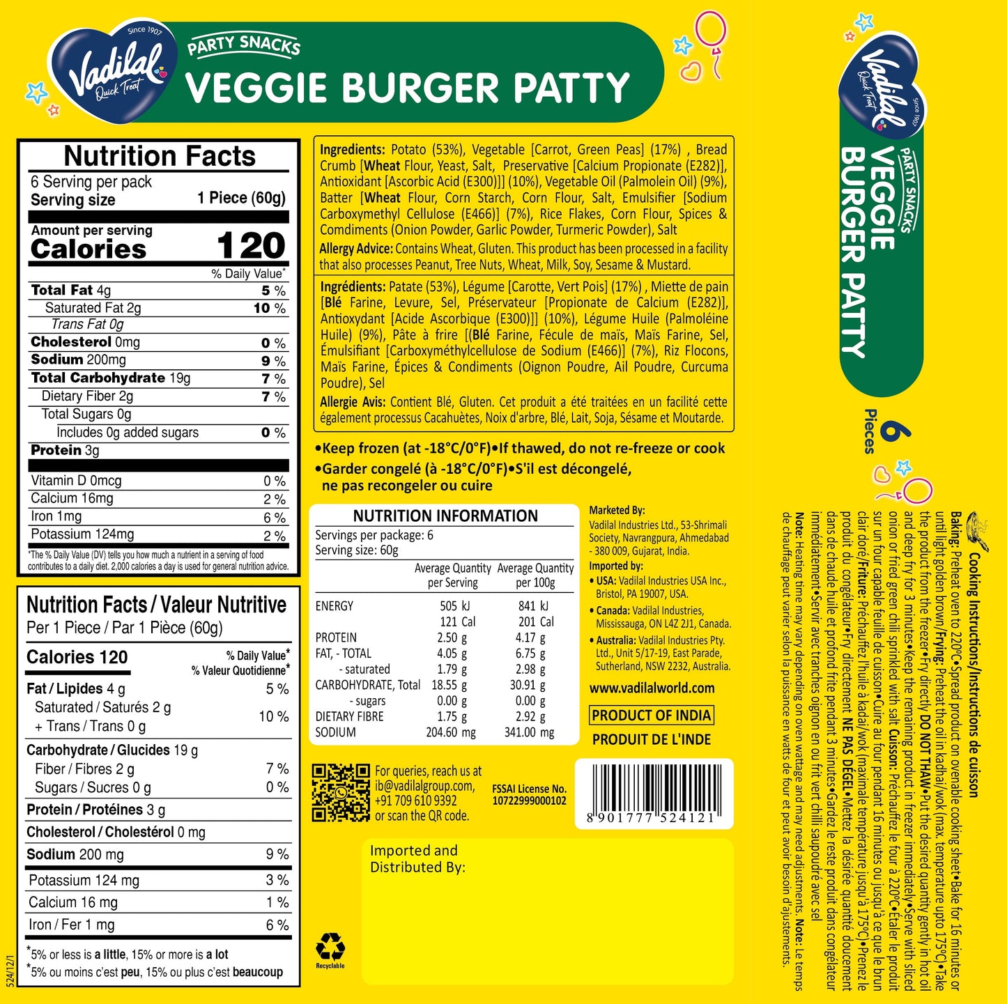 Veggie Burger Patty