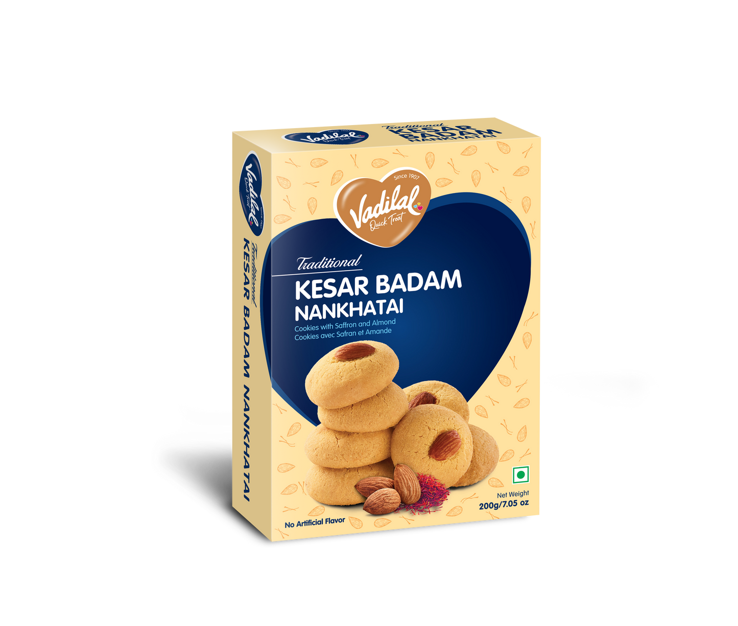 Kesar Badam Nankhatai